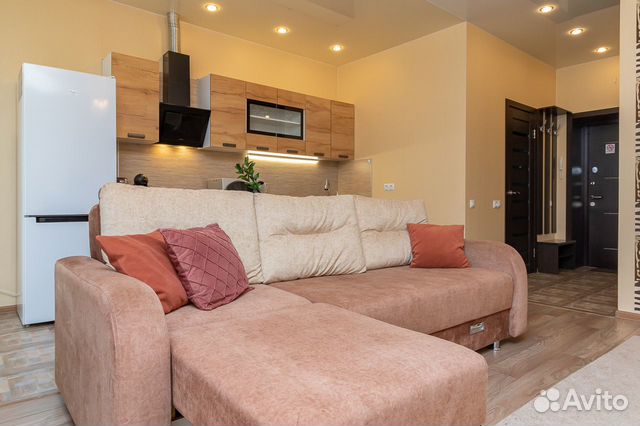 

Квартира-студия, 42 м², 2 кровати