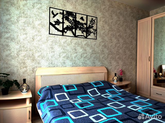 

1-к. квартира, 42 м², 2 кровати
