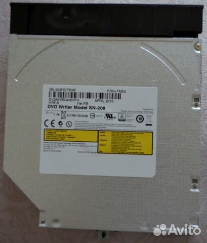 DWD-RW model samsung SN-208 FB, Новый