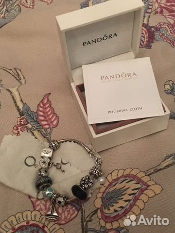 Браслет пандора с шармами оригинал. Pandora