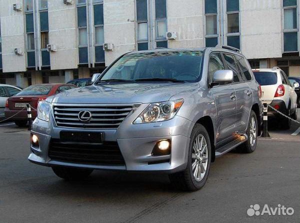 Юбка на передний бампер Sport Lexus LX570 Юбка на передний бампер Sport Lexus LX570