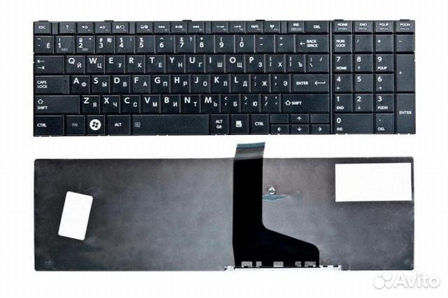 88142272142 Клавиатура для ноутбука Toshiba C850, L850, P850