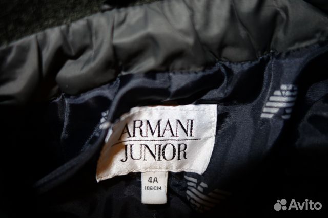 Куртка-пиджак armani (оригинал) рост 106 см