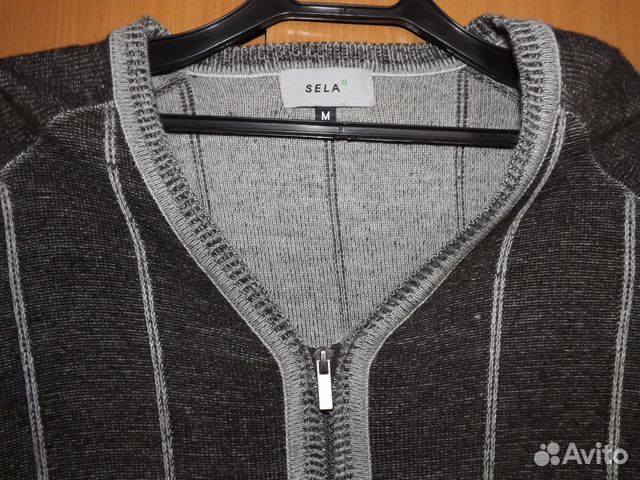 Кардиганы sela размер М, цвет коричневый