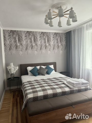 

3-к. квартира, 64 м², 2 кровати