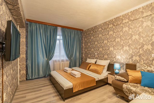 

1-к. квартира, 45 м², 2 кровати