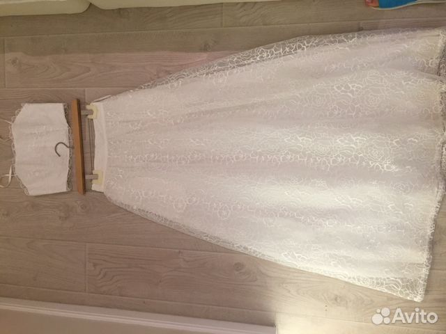89190005999 Свадебное платье (юбка и топ)
