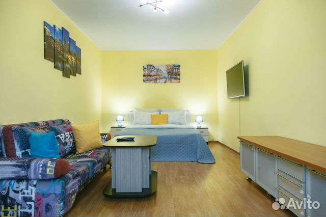 

1-к. квартира, 48 м², 2 кровати