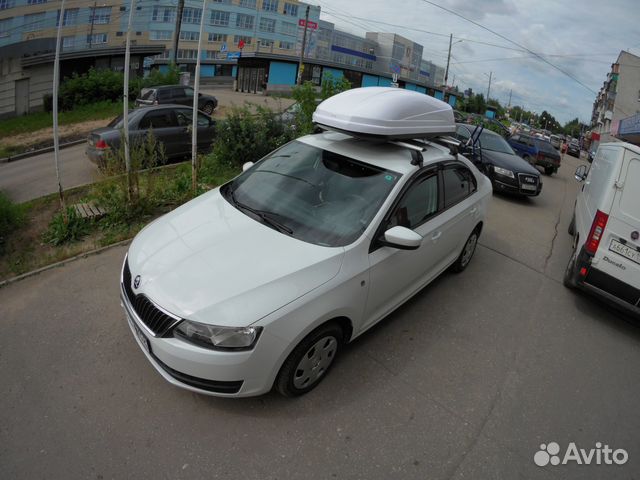 Багажник Бокс на крышу Skoda Rapid (2012-2017) Багажник Бокс на крышу Skoda Rapid (2012-2017)