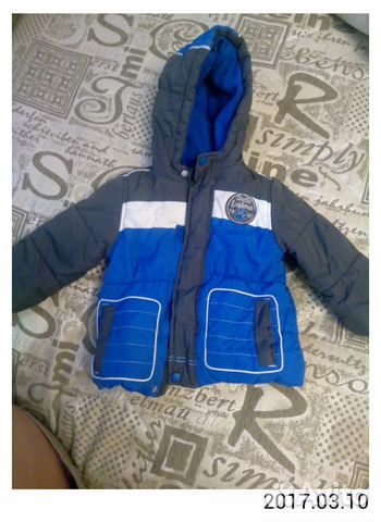 Куртка mothercare 86+ шапка Куртка mothercare 86+ шапка