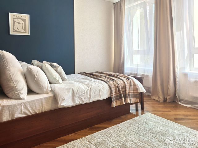 

1-к. квартира, 42 м², 2 кровати