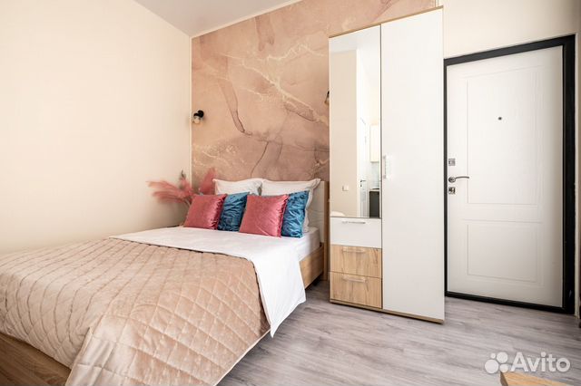 

Квартира-студия, 17 м², 1 кровать