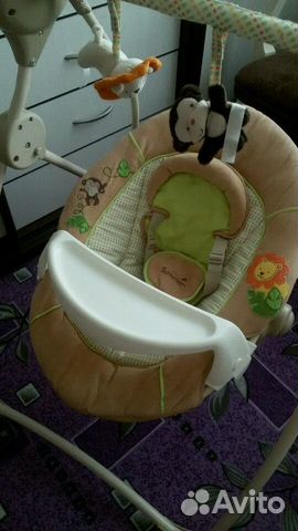 Качели Summer Infant Swingin Safary