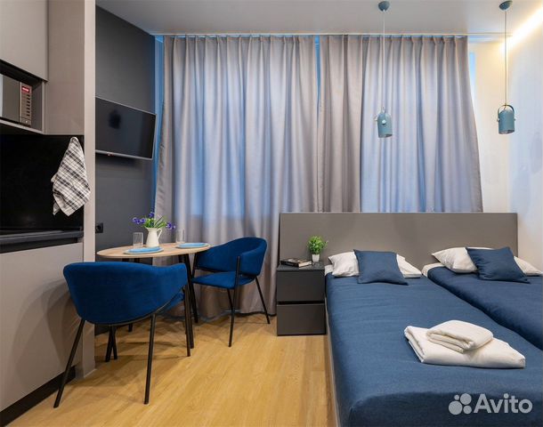 

Квартира-студия в апарт-отеле, 18,3 м², 4/6 эт.