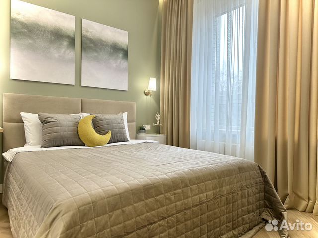 

1-к. квартира, 34 м², 2 кровати