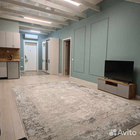 

1-к. квартира, 52 м², 2 кровати