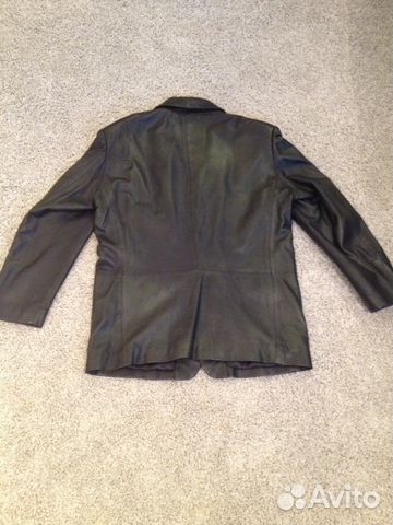 Кожаный пиджак