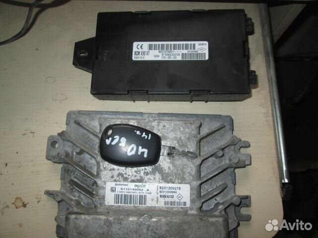 Блок управления двигателем Ниссан Алмера G15 Рено