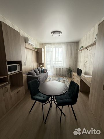 

Квартира-студия, 29 м², 2 кровати