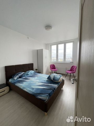

1-к. квартира, 40 м², 2 кровати