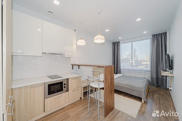 

Квартира-студия, 25 м², 1 кровать