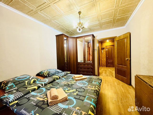 

2-к. квартира, 52 м², 2 кровати