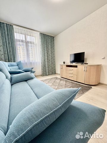 

1-к. квартира, 38 м², 2 кровати