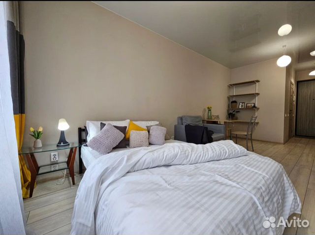 

Квартира-студия, 34 м², 2 кровати