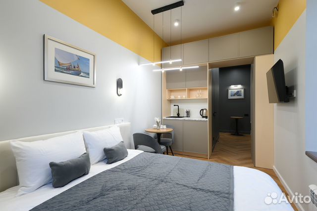 

Квартира-студия, 18 м², 1 кровать