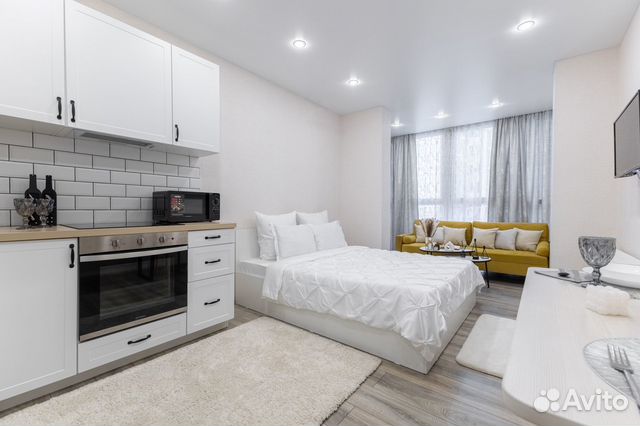 

Квартира-студия, 30 м², 2 кровати