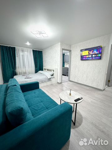 

1-к. квартира, 41 м², 2 кровати
