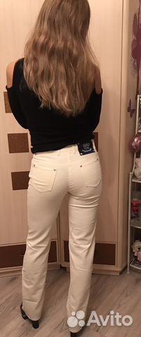 Кремовые брюки PaulShark