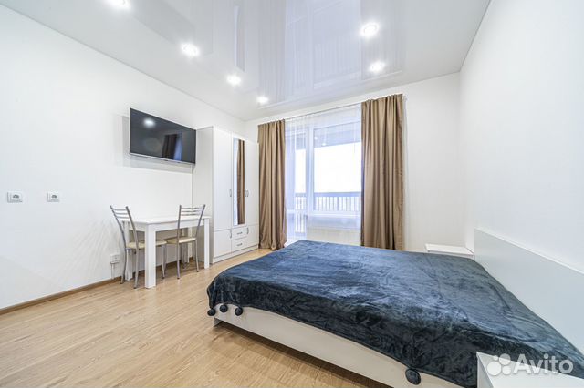 

Квартира-студия, 32 м², 1 кровать