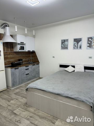 

Квартира-студия, 30 м², 1 кровать