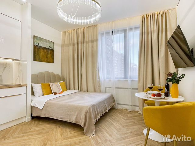 

Квартира-студия, 19 м², 1 кровать