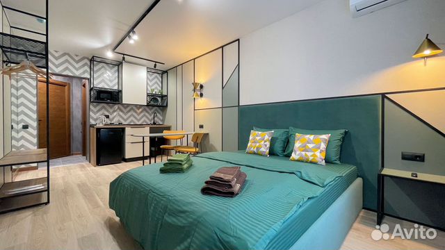 

Квартира-студия, 29 м², 1 кровать