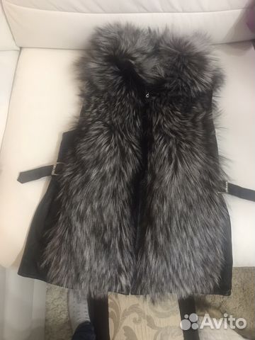 Меховой жилет