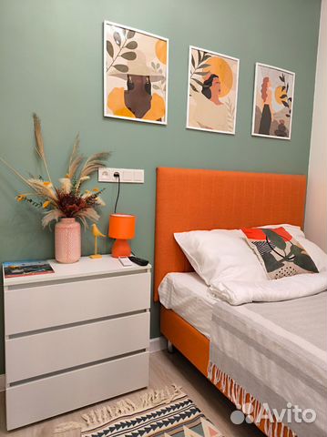 

Квартира-студия, 15 м², 1 кровать