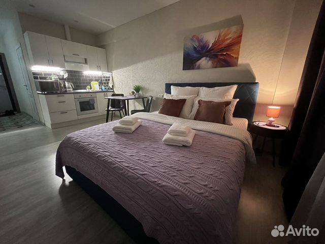 

Квартира-студия, 30 м², 2 кровати