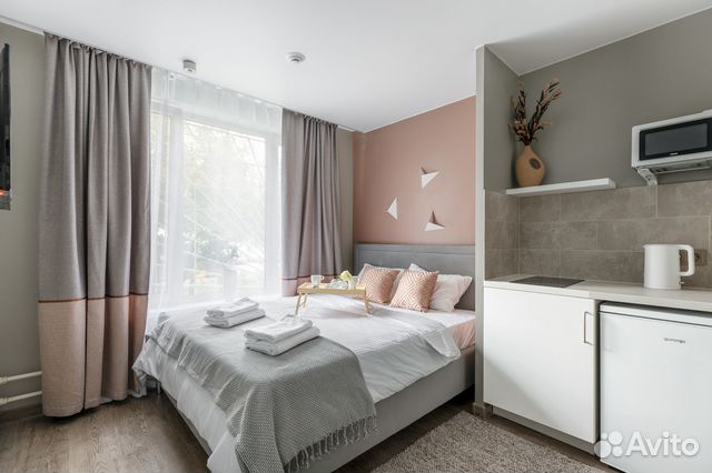

Квартира-студия, 15 м², 1 кровать