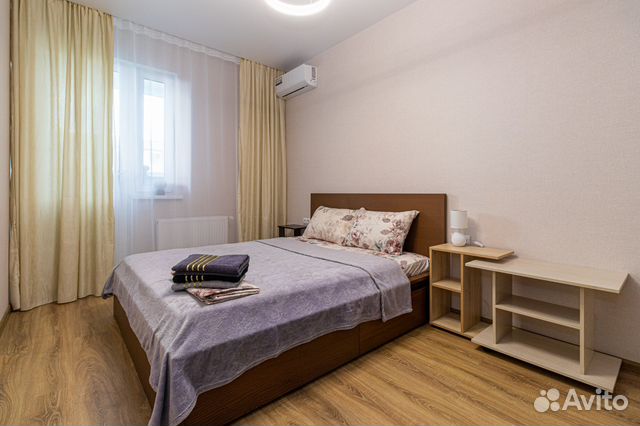 

1-к. квартира, 40 м², 2 кровати