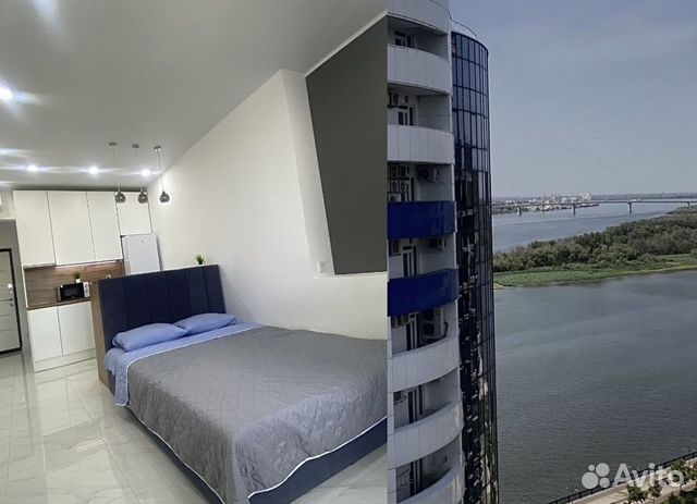 

Квартира-студия, 32 м², 1 кровать