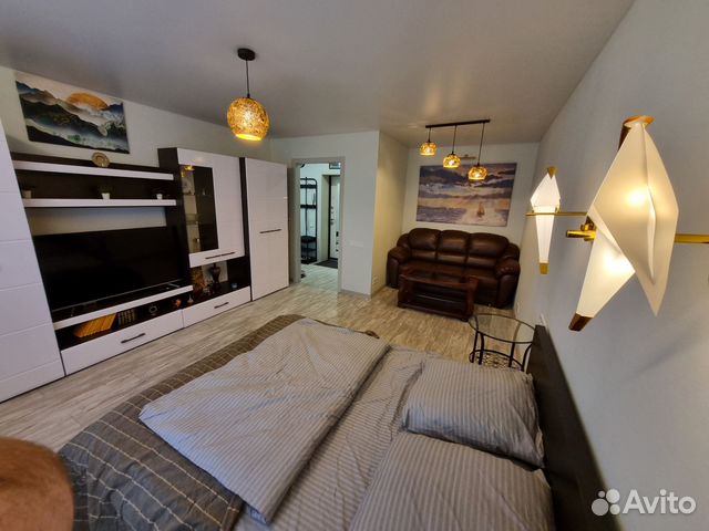 

1-к. квартира, 40 м², 2 кровати