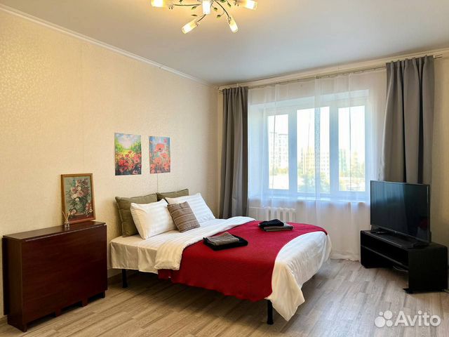 

1-к. квартира, 38,5 м², 2 кровати