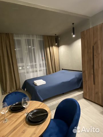 

Квартира-студия, 24 м², 1 кровать