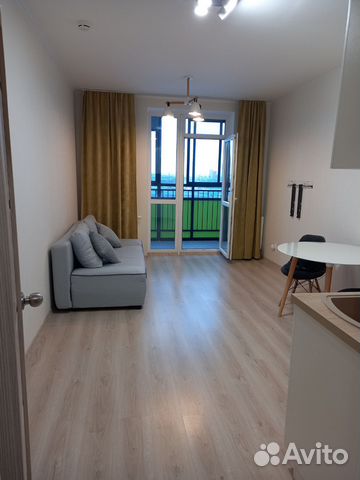 

Квартира-студия, 30 м², 1 кровать