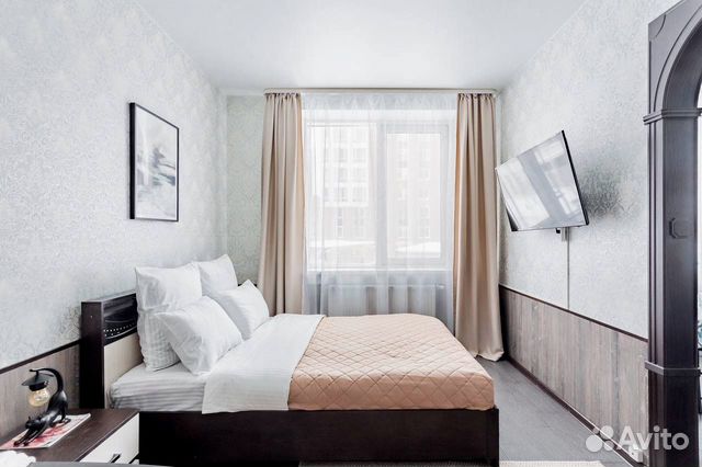 

1-к. квартира, 37 м², 2 кровати