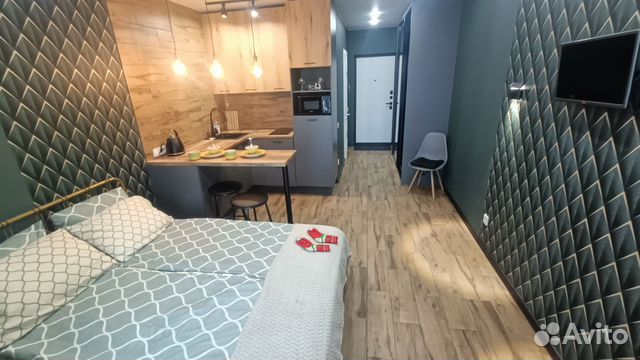 

Квартира-студия, 23 м², 1 кровать