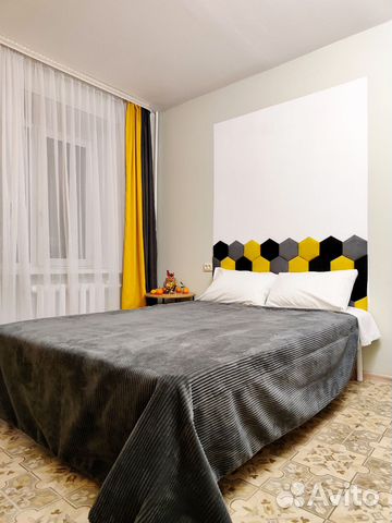 

1-к. квартира, 38 м², 2 кровати