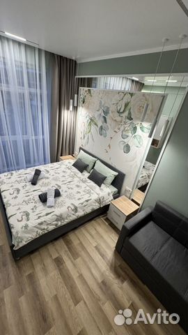 

Квартира-студия, 28 м², 2 кровати